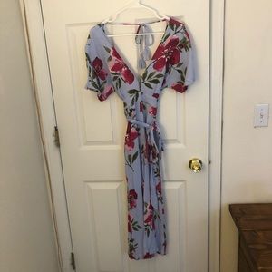 Vici flora pant romper